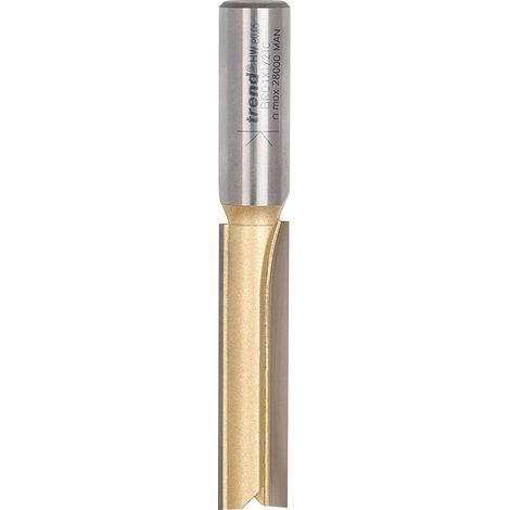 Trend BR01X1/2TC 50mm 1/2"" TCT Straight Kitchen Fitters Worktop Router Cutter (1/5)