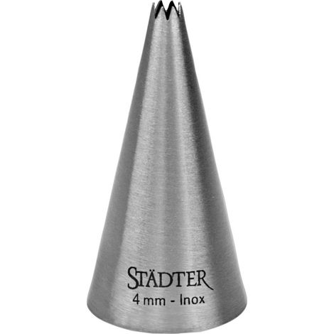 Städter Douille en forme d'étoile 4 mm grande (1/4)