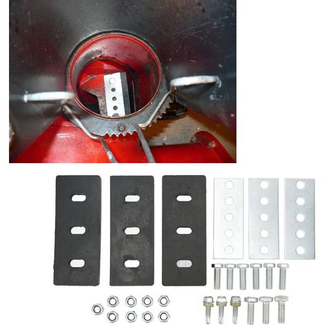 3/8" HD 3-Blatt-Schneepflugturbinensatz für Sekundärschneepflüge (1/5)