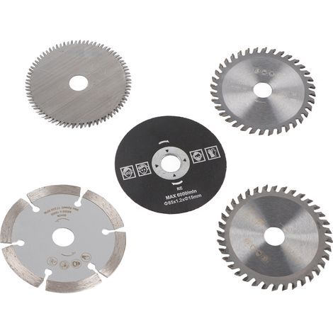 Blade de scie circulaire, carbure de lame de coupe rapide aiguë fluide plus fluide pour les machines en marbre scies à main électriques (1/5)