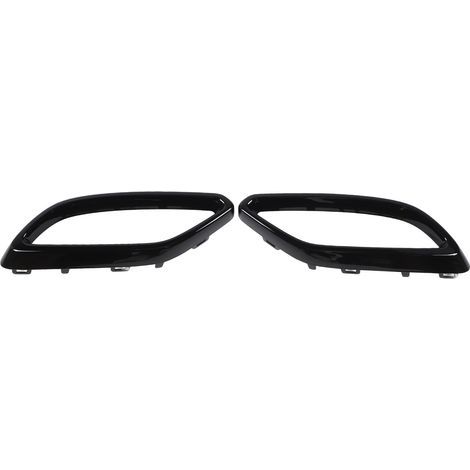 Yctze Revêtement D'habillage D'embout d'extrémité ABS moulé 3D Brillant Design Sportif pour CLA Classe C118 Line 2020 2024 fabriqué avec Revêtement de (. (1/5)