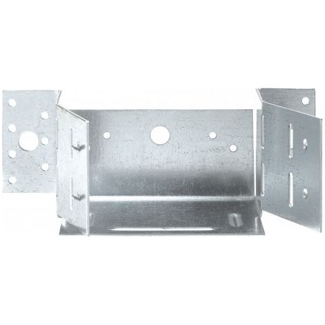 Connecteur ajustable en angle ACI 140x80mm - ep 2mm