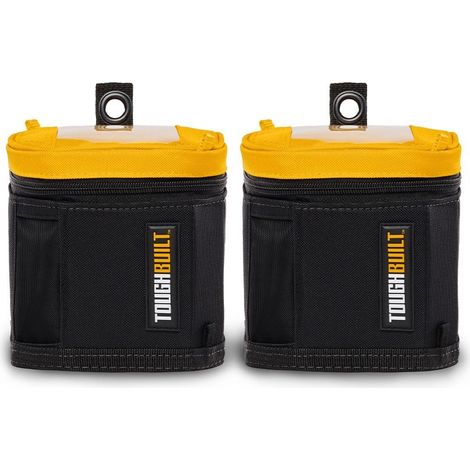 Toughbuilt Cube SoftBox Aufbewahrungsboxen Schwarz und Gelb