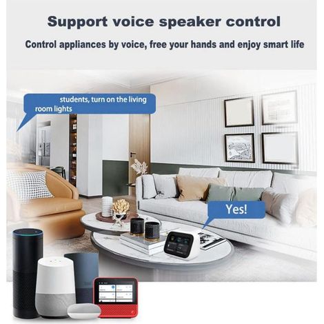 4X Tuya 16A Wifi MINI Smart Switch DIY Minuterie de Relais de Contrôle pour Smart Lif (1/4)