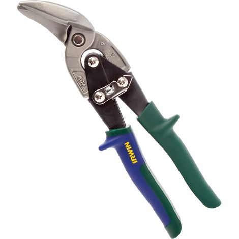 Irwin 10504316 20SR Offset Snips for Straight Cuts, 225mm, Right-Hand Use (1/3)