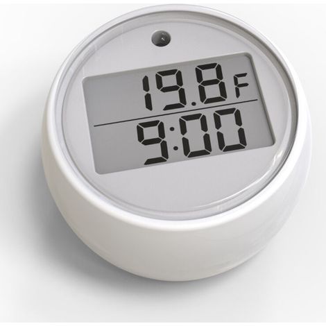 royaluxe -Thermomètre et minuterie de bain de glace, thermomètre à eau pour bain de glace, accessoires de bain de glace étanches à froid, thermomètre de piscine flottant, minuteries numériques
