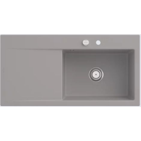 Villeroy & Boch V&B Spüle SUBWAY STYLE 60 1000x510mm Be re Exzent. fossil (1/3)