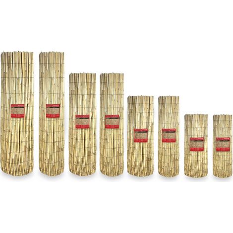 ARELLA PRIVACY Premium © in bamboo CANNICCIO arelle CANNE diametro fino a 1 cm. per RECINZIONE ombra in 8 MISURE Cm. 200 x 300