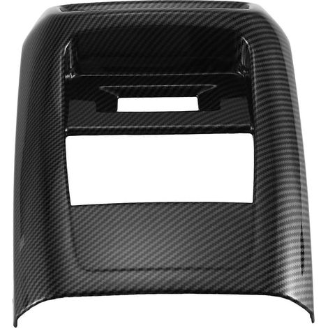 Auto Carbon Fiber Hinten Air Vent Outlet Rahmen Anti-Kick Panel Trim für Explorer 2022 2023 (1/5)