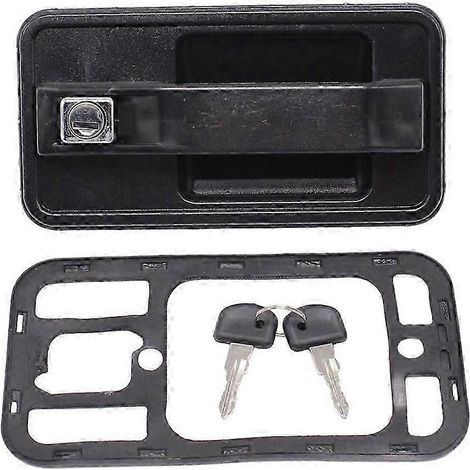 Poignée de porte extérieure avant droite avec serrure et kit de clés TAL454212 pour Fiat Ducato, Citroën C25 et Peugeot J5. Poignée extérieure ZI (1/5)