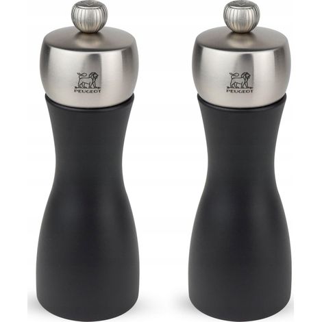 Peugeot Fidji Duo duo molinillos sal y pimienta negra 12 cm (1/3)