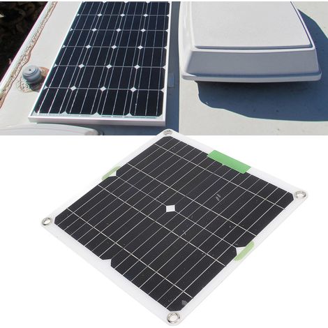 Zubehör für Wohnmobile: 200-W-monokristallines Silizium-Solarpanel mit 1 bis 10, 12-V-Ladekabel (ohne Energiespeicherfunktion). (1/5)