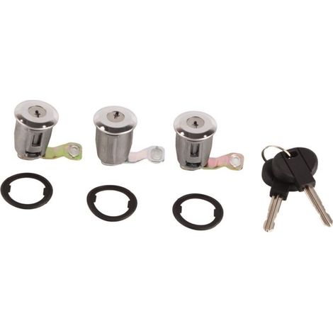 Contacteur positions avec clé marche/arret 252522 Jeu de barillet de serrure de porte de voiture avec clés pour Peugeot Partner Citroen Berlingo Xsara(1) (1/4)