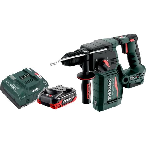 Martillo perforador a batería Metabo KH 18 LTX BL 24 18 V 2,2 J SDS Plus sin escobillas + 1 batería LiHDX de 4,0 Ah + cargador (1/5)