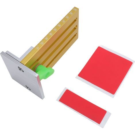 Bodenmontierte Schranktürschablone aus Aluminiumlegierung mit schnell verstellbarer Schnellmontageklemme (1/5)