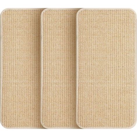 Pièces Tapis griffoir pour Chat,50x25cm,Antidérapant Griffoir Chat Canapé,Tapis griffoir Chat,Convient aux Murs et aux Coins, (1/5)