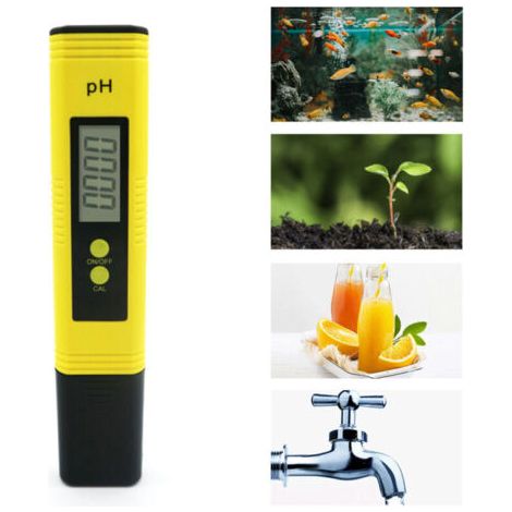Alovez - Numerique Ph Metres Ph Metre Precision 0,01 Ph 0-60 Celsius -14 Ph Plage De Mesure De L'Eau De Brassage Des Aliments (1/5)