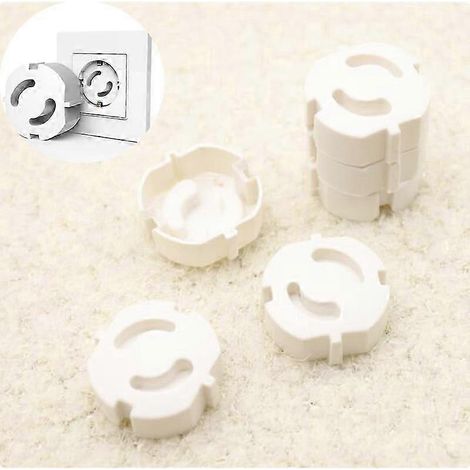 Calmyotis Douilles à verrouillage enfant, douilles à verrouillage enfant renforcées - Protection pour douilles à mécanisme rotatif (20 pièces) (1/5)
