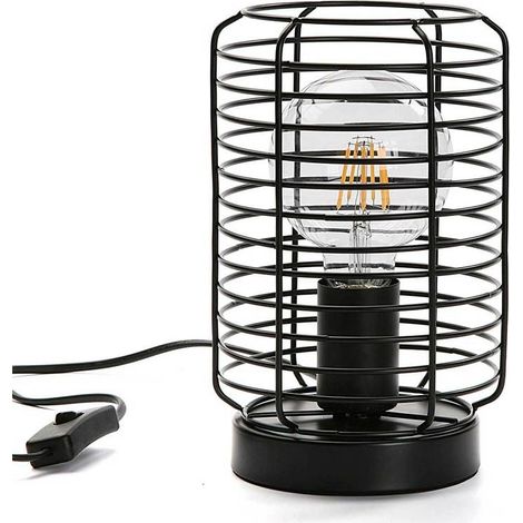 Lampada da tavolo per arredo casa in metallo moderno (1/5)