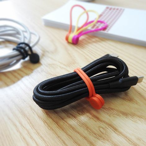 clips magnétiques réutilisables pour regrouper et organiser les articles câbles de chargement USB Lot de 20 (1/5)
