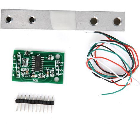kg Gewichtssensor HX711 Hochpräzisionsmodul Zubehör für elektronische Waagen (1/5)