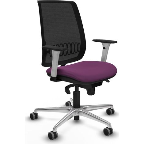 Chaise de bureau piqueras y crespo Alares blanc soutien lombaire (1/2)
