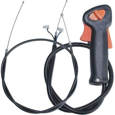 4137-180-1109 Kit de commutateur de câble de poignée d'accélérateur pour Stihl FS75 FS80 FS85 pièces débroussailleuse trimmer (1/4)