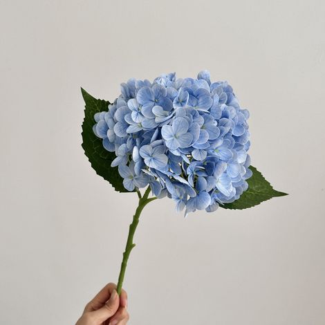 3 boules florales 3D en tissu bleu clair – fleurs artificielles pour décoration de mariage, centre de table hôtelier et aménagement floral intérieur