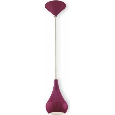 Design Pendel Hänge Lampe Wohn Zimmer purple Decken Dielen Beleuchtung Eglo 92945 (1/4)