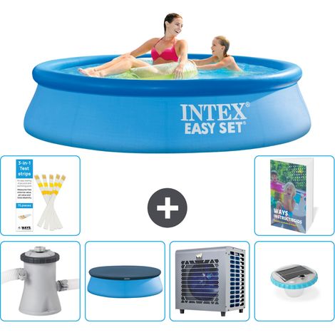 Intex Piscine Easy Set Ronde - 244x61 cm - 7-pièces S175 (1/5)