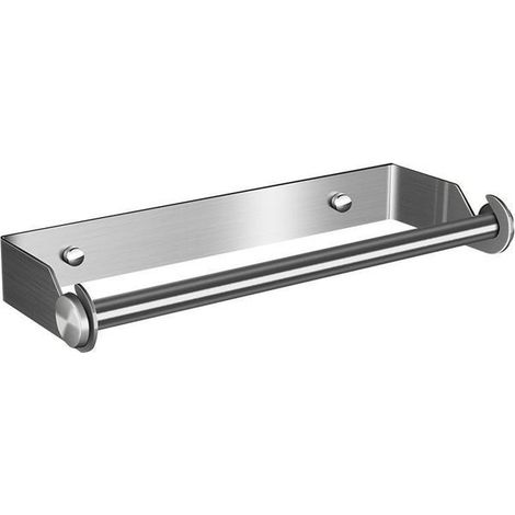 royaluxe - Derouleur Essuie Tout, Derouleur Porte Sopalin, Devidoir Porte Essuie Tout Mural, Distributeur Papier Aluminium Sopalin et Film, (Argent) (1/5)