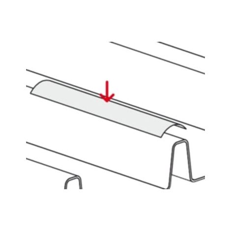fischer Profil SolarMetal L H50 110 EPDM AL 50 Stk (1/5)