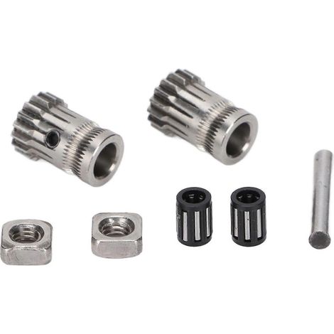 Kit de roue d'extrusion en acier trempé, pièces d'entraînement pour extrudeuse, accessoires pour imprimante 3D Prusa I3 FO (1/5)