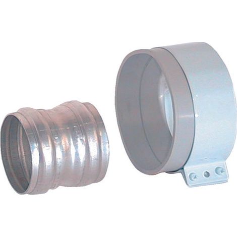 Aluminium-Verbindungsstück Ø 60/100 - geklemmt