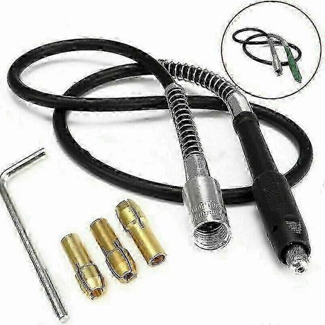 Rallonge flexible et pliable pour outil rotatif Dremel Bosch Proxxon GRO 3,2 mm (1/5)