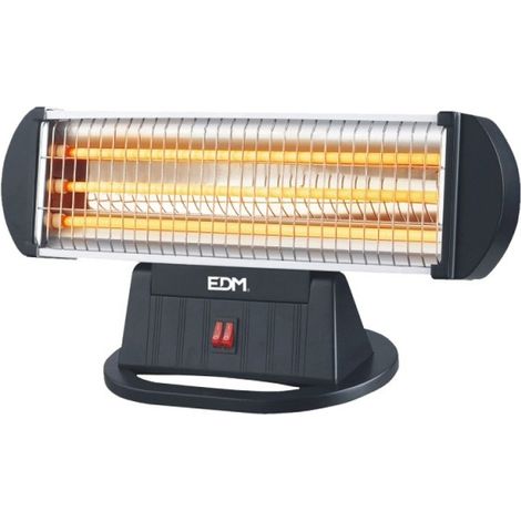 Estufa de Cuarzo EDM 07140 07140 Negro 1200 W (1/3)