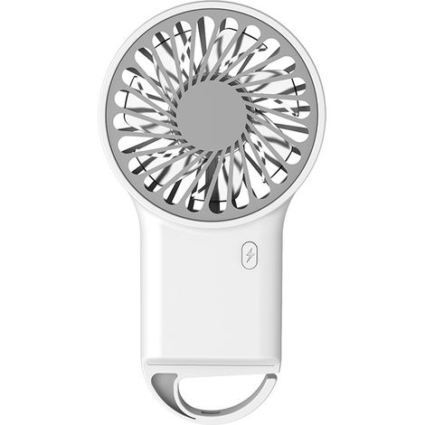 1 Mini ventilateur, Rechargeable USB, Moteur puissant, Compact, Pour maison bureau voyage extérieur (1/5)