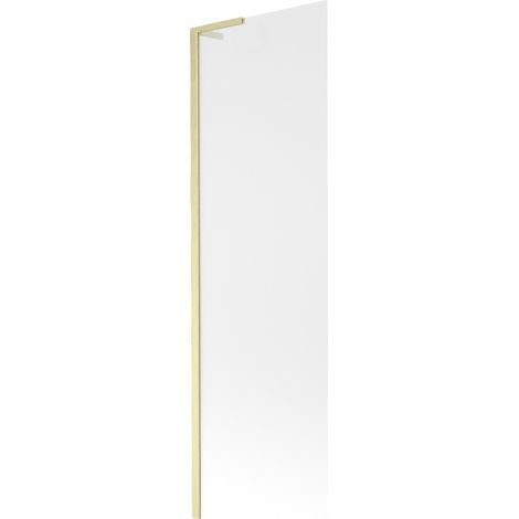 Mexen Next L paroi de baignoire 1 volet 60 x 150 cm, dépoli, or brossé - 895-060-000-03-30-55 (1/5)
