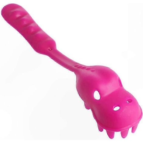 Ensemble de 4 ustensiles de service pour pâtes dinosaures, kit de cuisine enfant, accessoires de table pour petit gourmand, lot de couverts en plastique, thème préhistorique, taille adaptée aux mains (1/5)