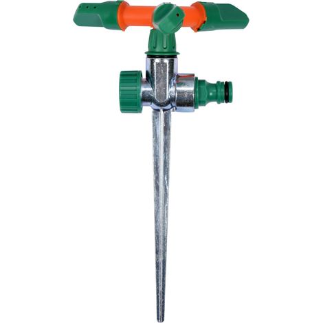 3-Arm-Rotationssprenger mit Metallspieß