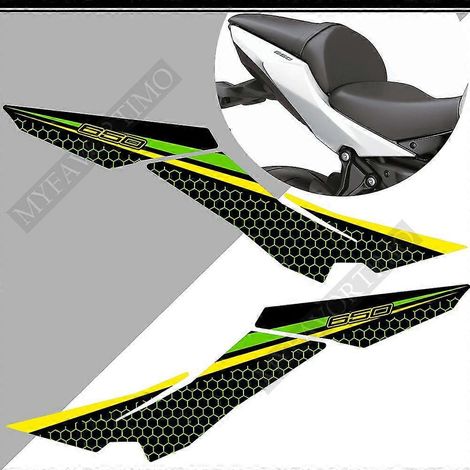 Kit de protection de réservoir, autocollants et emblème pour les genoux, logo et protection de carénage pour Kawasaki Ninja 650 (modèles 2018, 2019, 2020 et 2021) - 65026 (1/5)