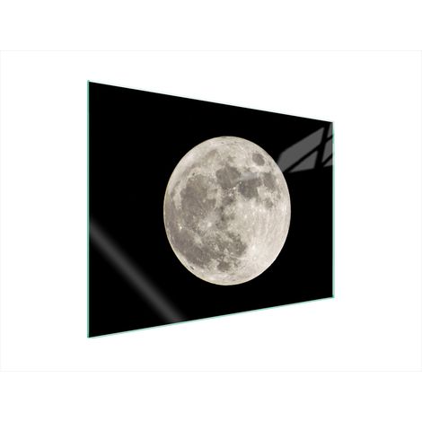 PIASTRA PROTETTIVA IN VETRO PER STUFA 70x52 MOON (1/5)