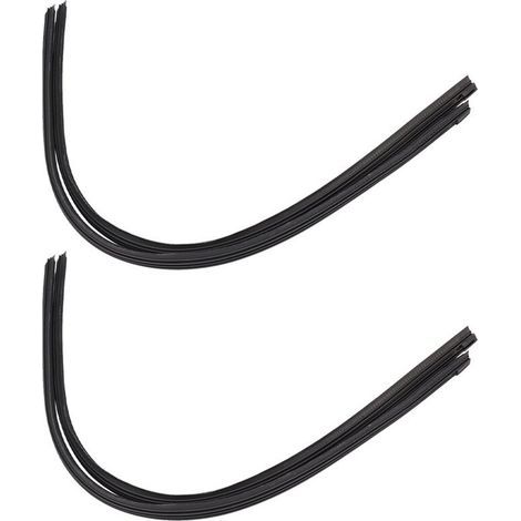 Convient aux pièces de rechange pour essuie-glaces de pare-brise de 18 pouces et de 6 mm, applicable aux voitures, bus, etc., en silicone, type universel. (1/5)