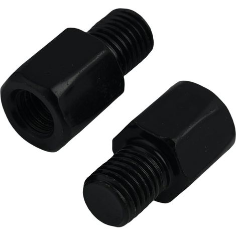 Adaptador de espejo para motocicleta - Extensión de soporte de espejo, convertidor de tornillo M8 a M10, fácil instalación, resistente y duradero, compatible con la mayoría de motocicletas y scooters.
