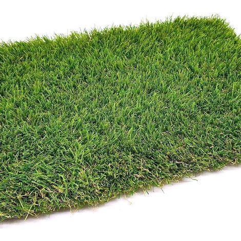 Césped Artificial Mundaca DELUXE 35mm - Ideal para Interior y Exterior  2 x 4 metros: 8 m2 - (1/4)