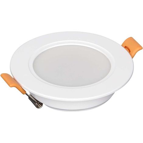 Faretto Led Da Incasso Rotondo 5W 500LM Freddo 6000K Diametro 95mm Foro 75-90mm