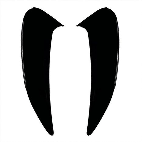 Aileron de pare-chocs latéral, garniture canard - Noir brillant (1/5)