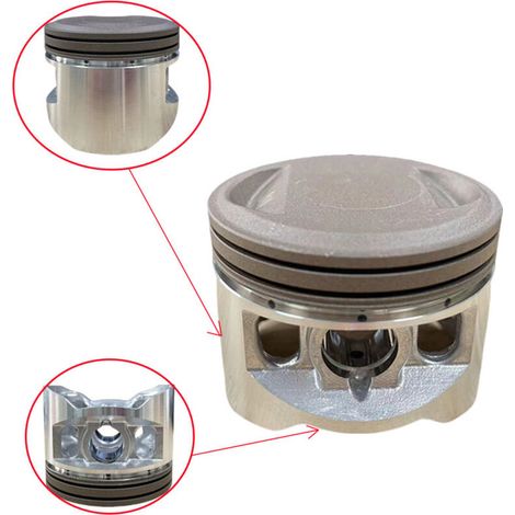 Pièces de piston compatibles avec les segments de piston YinXiang YX140 YX150 P56FMJ 140CC (1/3)
