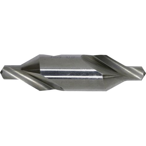 MAYKESTAG Zentrierbohrer HSS DIN333 60º Form A Bohrer ø 4 mm (1/2)