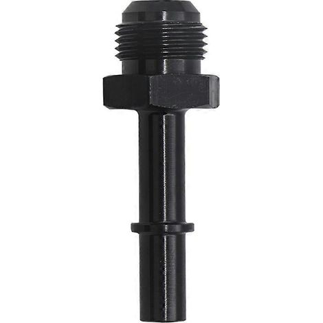 Raccord rapide mâle à enfichage EFI, adaptateur ligne flexible rampe carburant aluminium AN8 vers 3/8, pour conduite essence haute pression. (1/4)